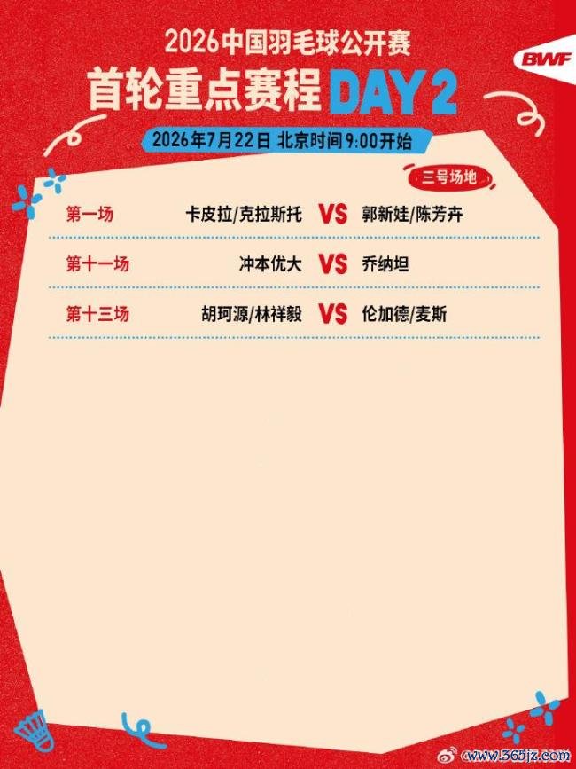 中国羽毛球公开赛：石宇奇、陈雨菲晋级，翁泓阳绝地逆转